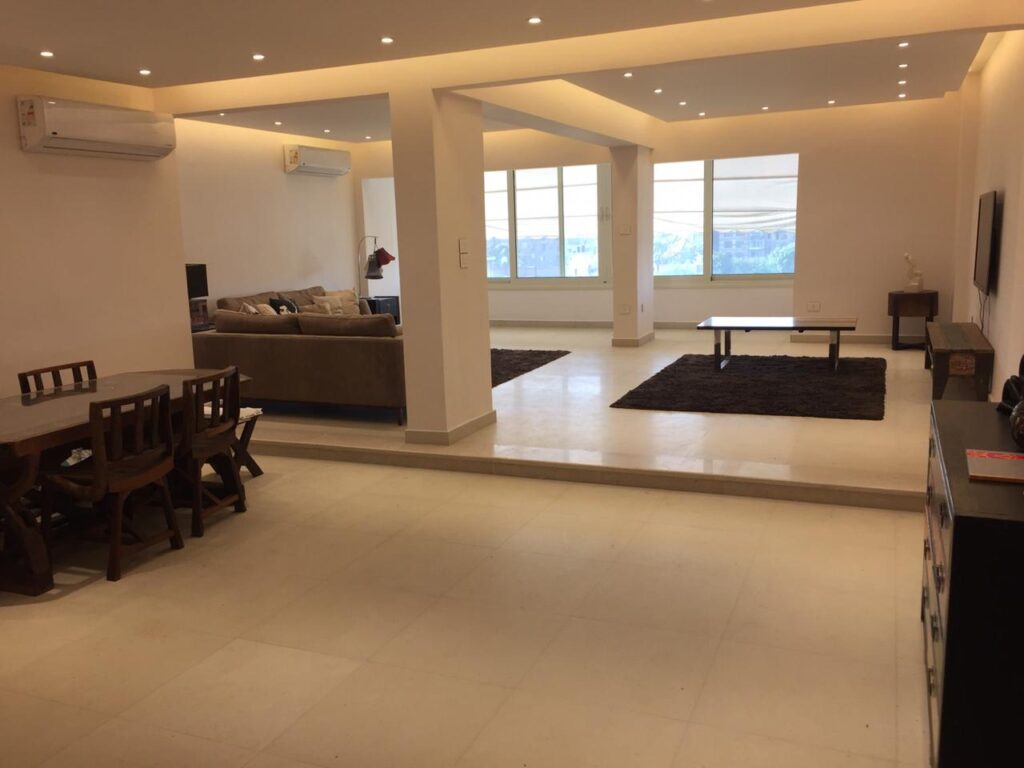 Furnished apartment, modern Nile view, 2 rooms